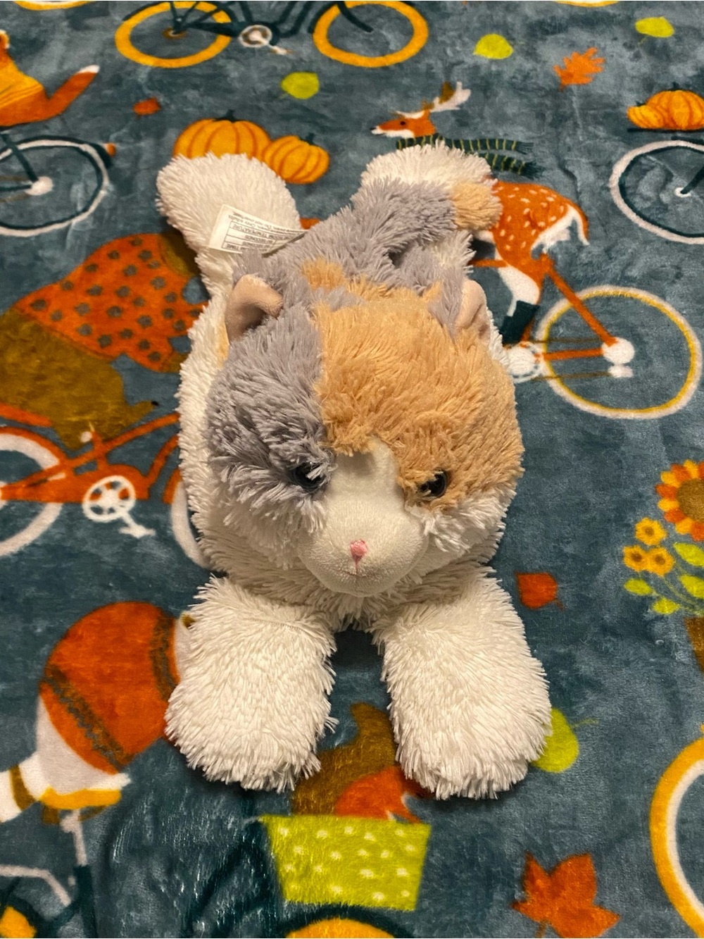 Calico Cat Warmies Microwaveable Weighted 2lb Plush Stuffed Animal